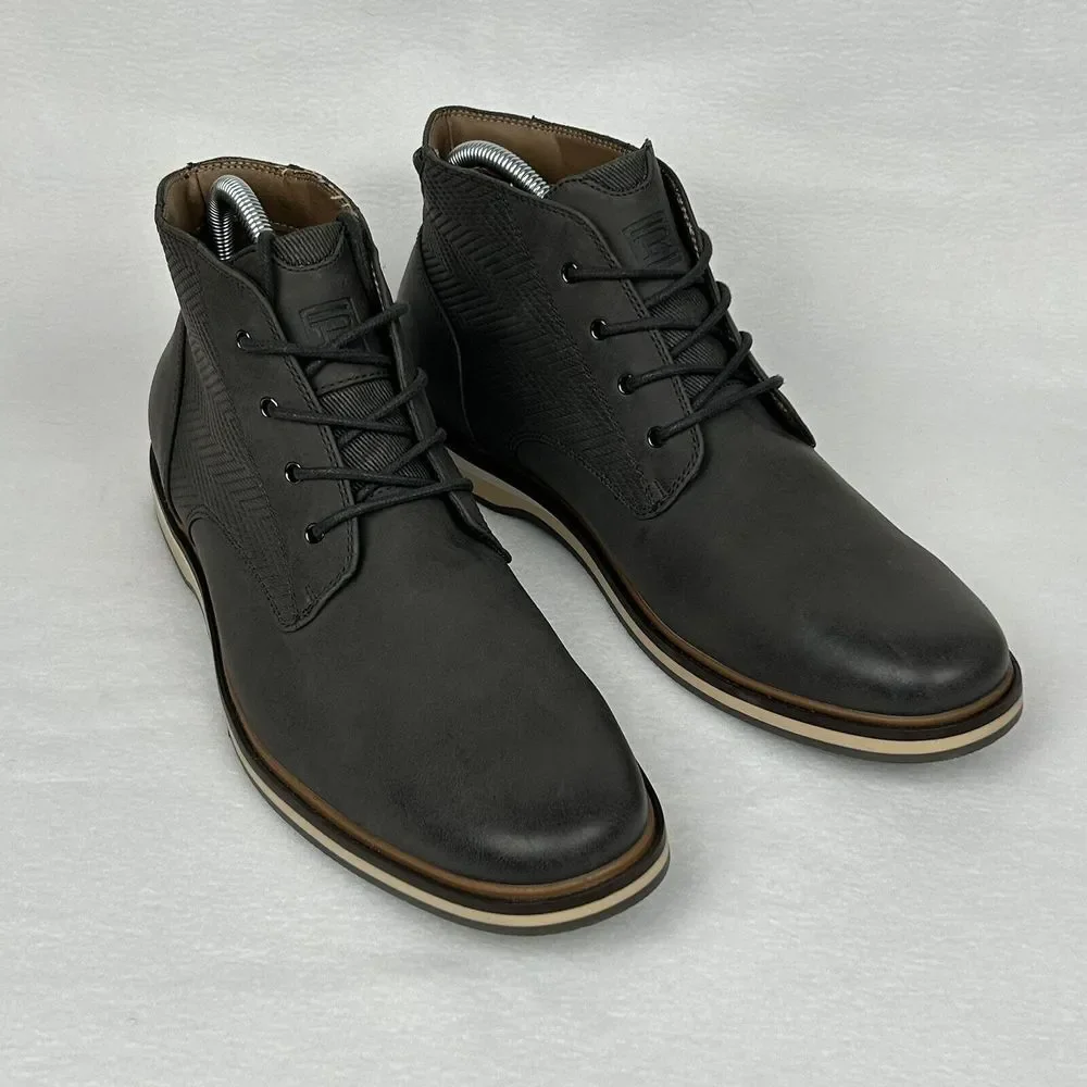 NEW HAWKER RYE Men's Nevin Chukka Boot Shoes Gray Size 11.5